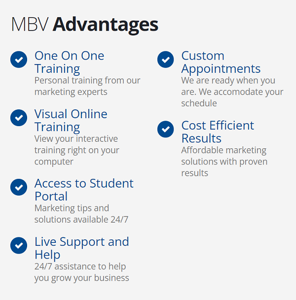 MBV Website Dev service