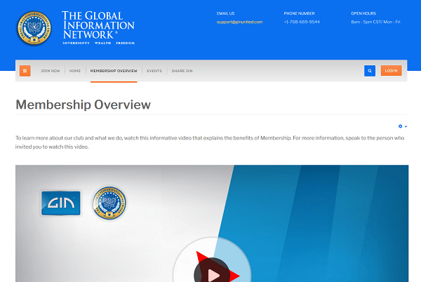 global information network review gin