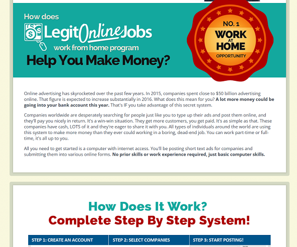 Legit Online Jobs Scam Job Offer