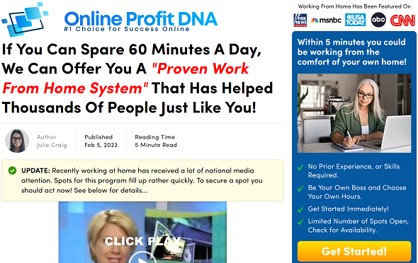 Online Profit DNA Review