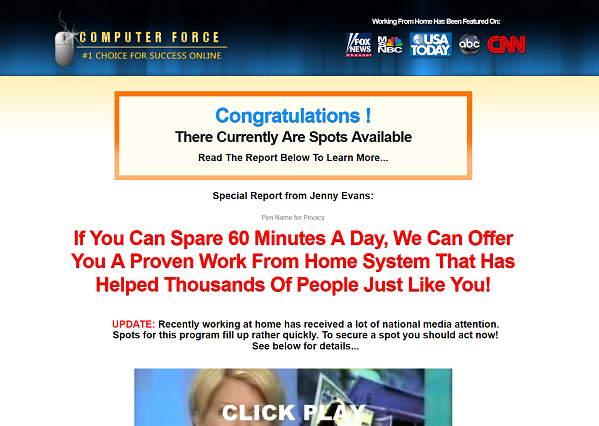Computer Force Work From Home Review